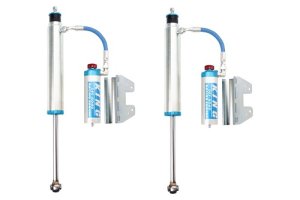 Toyota Tundra Suspension Shock Absorber Set - Rear - King Shocks - 2.5 Dia Remote Reservoir w/ Adjuster - `07-`21